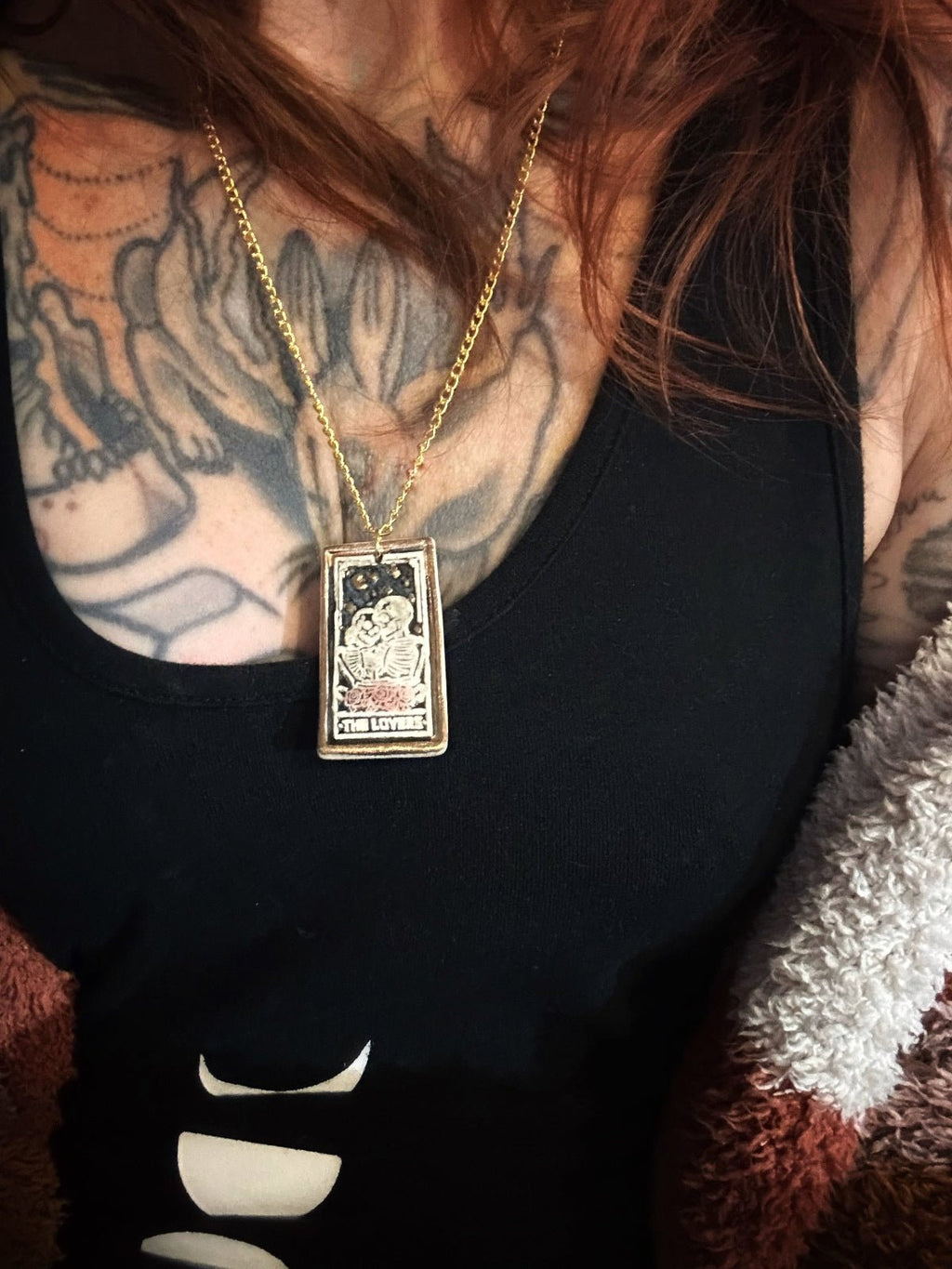 The Lovers VI (Tarot) Amulet Necklace - Collective Awakening