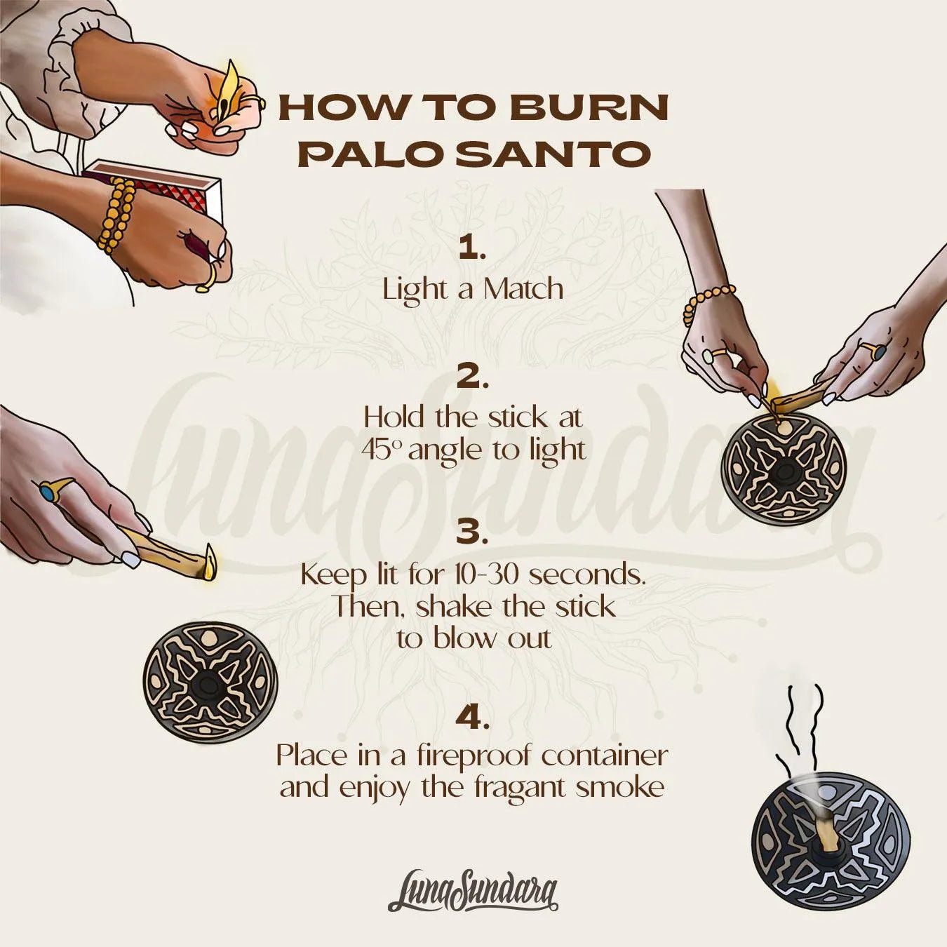 Palo Santo Smudging Sticks - Collective Awakening