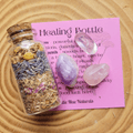 Healing Spell Bottle and Crystals Intention Setting Kit - Collective Awakening