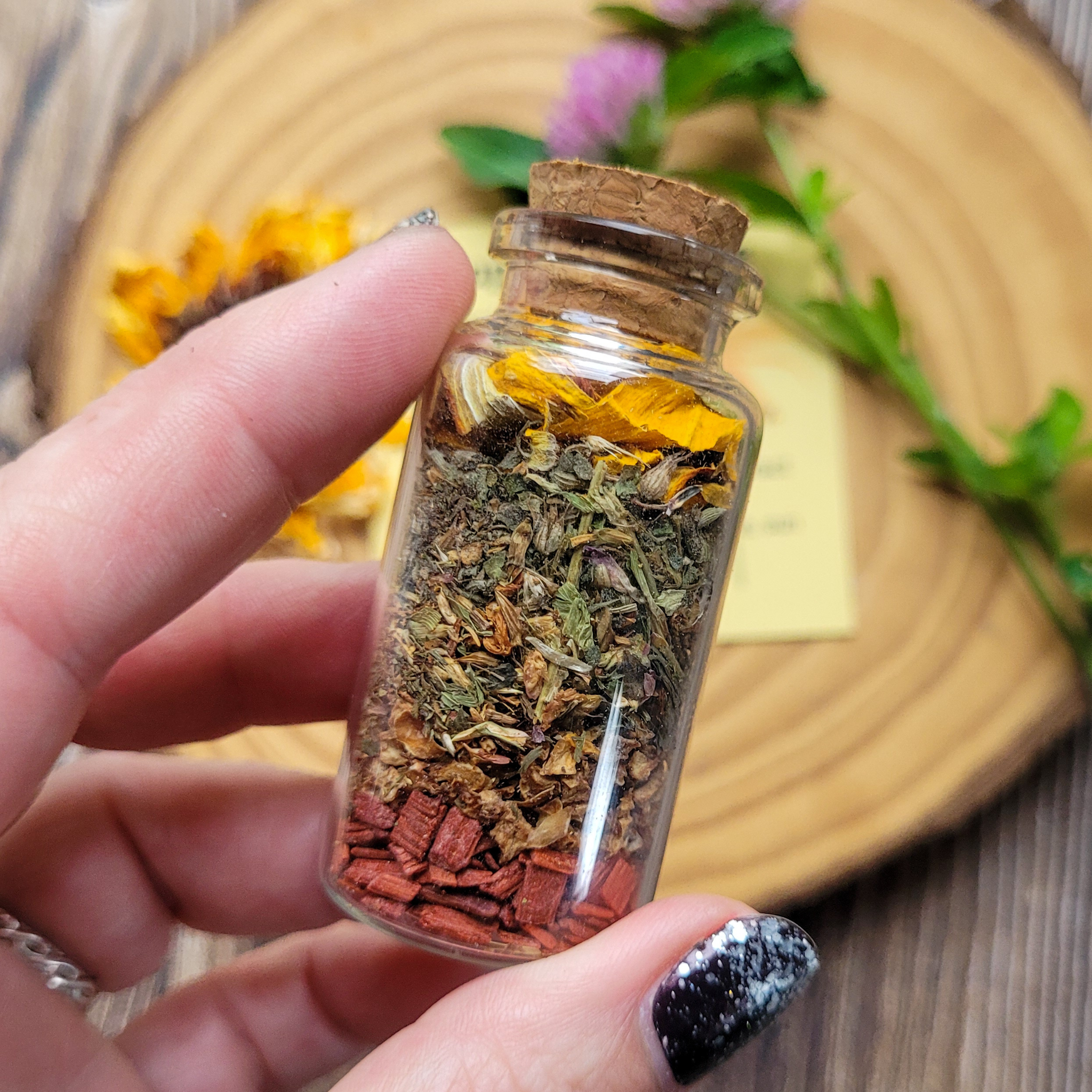 Happiness Spell Bottle, Intention Setting for Joy and Positivity - Collective Awakening