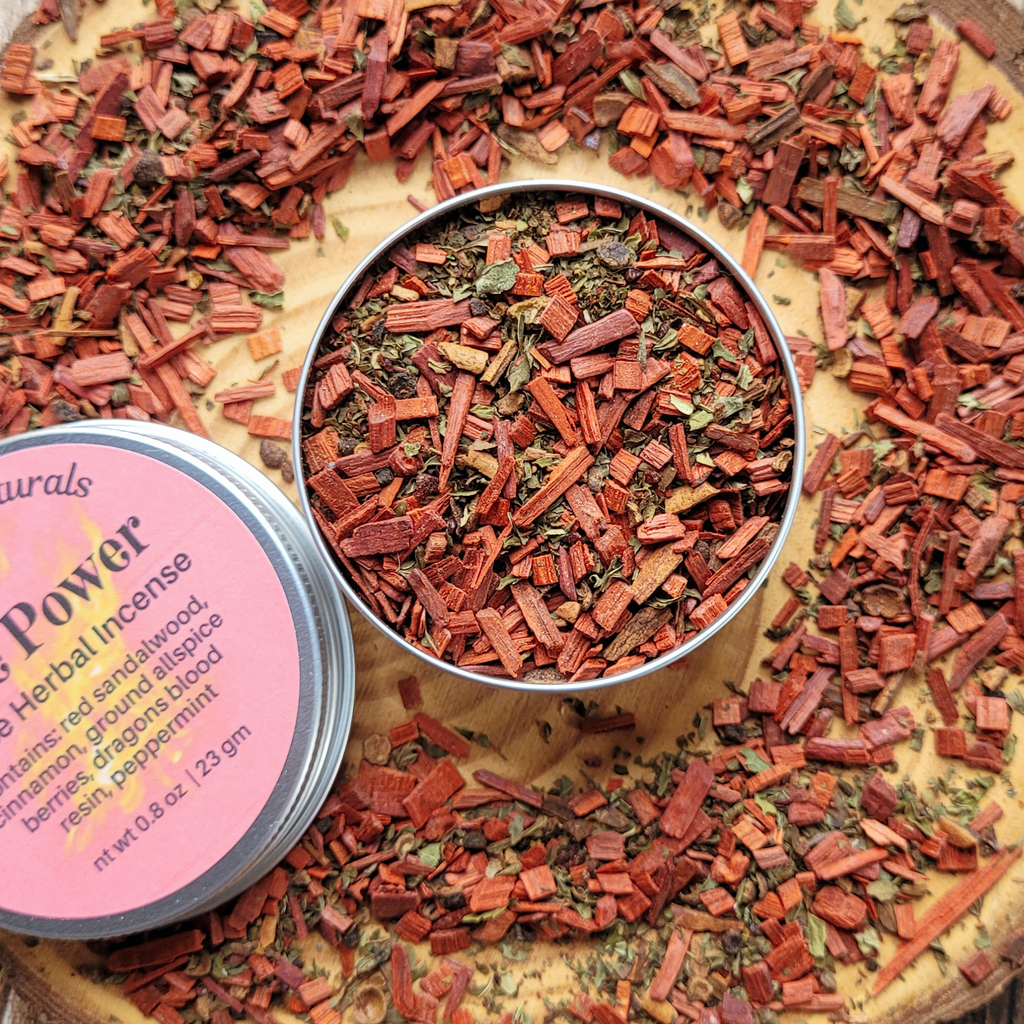 Fire Power Herbal Incense – Cinnamon Dragon’s Blood Blend for Courage, Energy & Empowerment - Collective Awakening