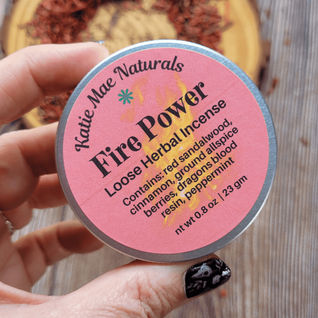 Fire Power Herbal Incense – Cinnamon Dragon’s Blood Blend for Courage, Energy & Empowerment - Collective Awakening