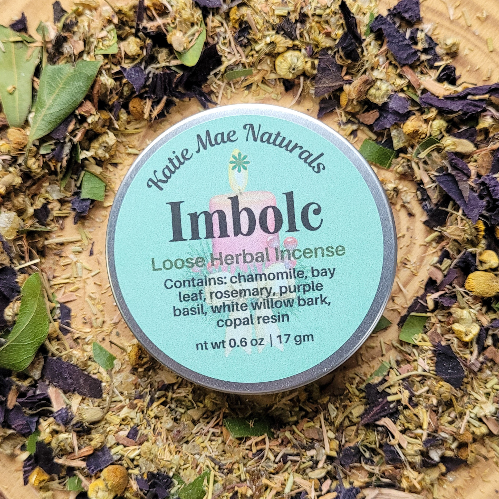 Imbolc Herbal Incense – Chamomile Rosemary Copal Blend for Renewal, Cleansing & Seasonal Awakening - Collective Awakening