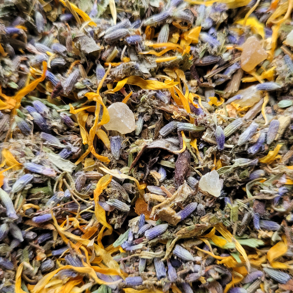 Litha Herbal Incense – Mugwort Lavender Frankincense Blend for Summer Solstice Rituals & Sun Energy - Collective Awakening