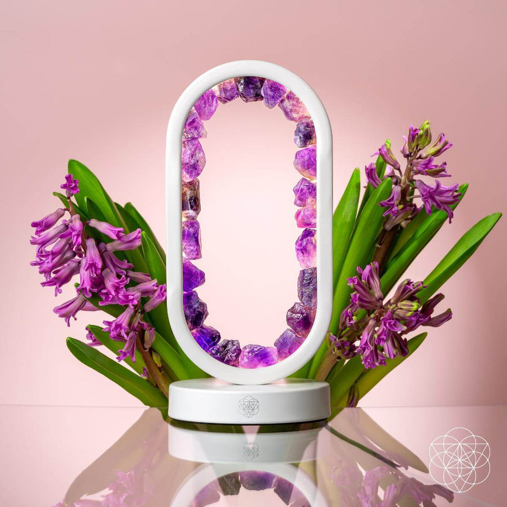 Portal to Peace - Amethyst Lamp of Stress Relief - Collective Awakening
