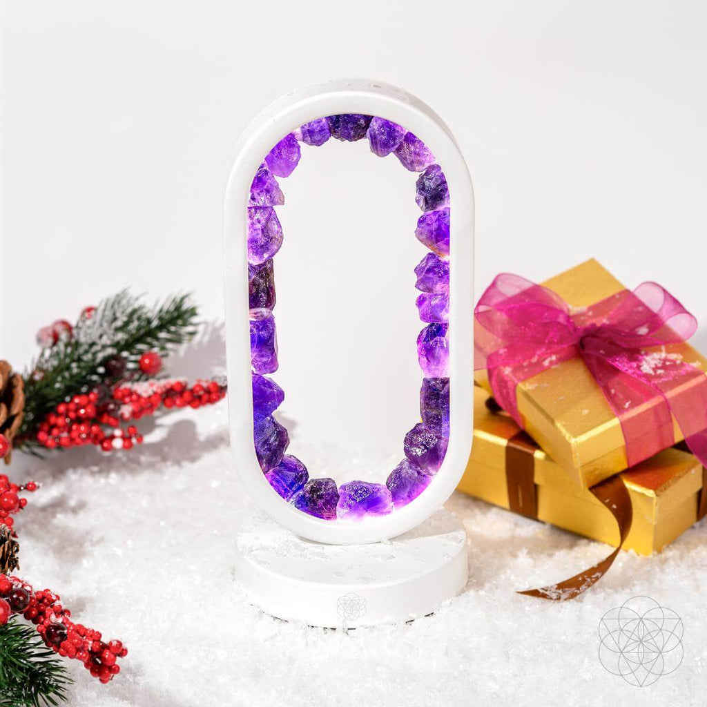 Portal to Peace - Amethyst Lamp of Stress Relief - Collective Awakening