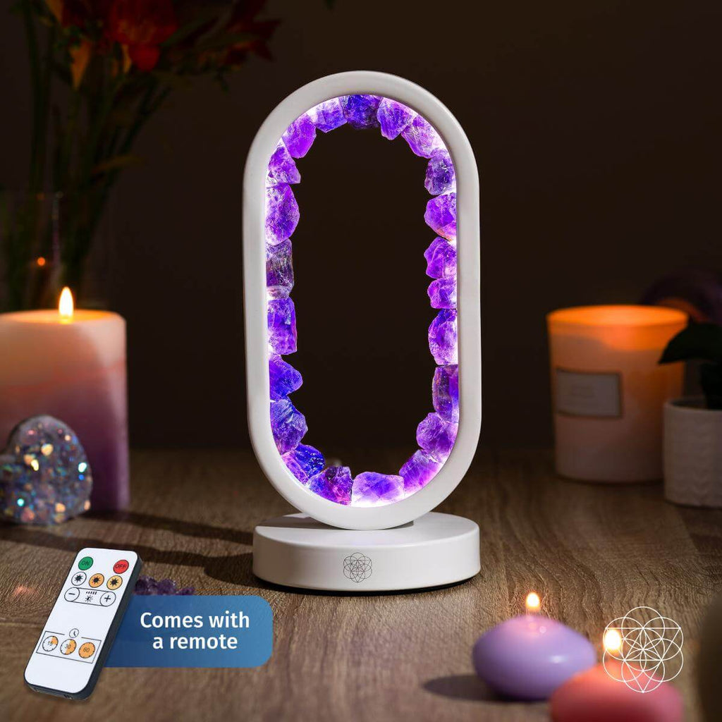 Portal to Peace - Amethyst Lamp of Stress Relief - Collective Awakening