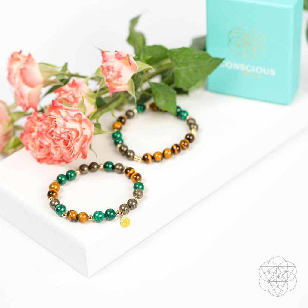 Powerhouse of Success - Trio of Stones Bracelet Bundle - Collective Awakening
