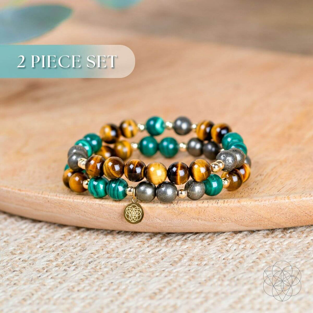 Powerhouse of Success - Trio of Stones Bracelet Bundle - Collective Awakening