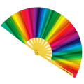 Rainbow Folding Fan - Collective Awakening