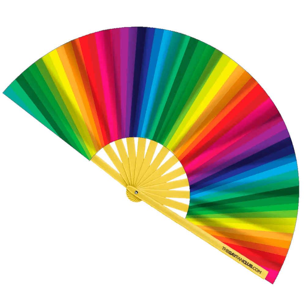 Rainbow Folding Fan - Collective Awakening