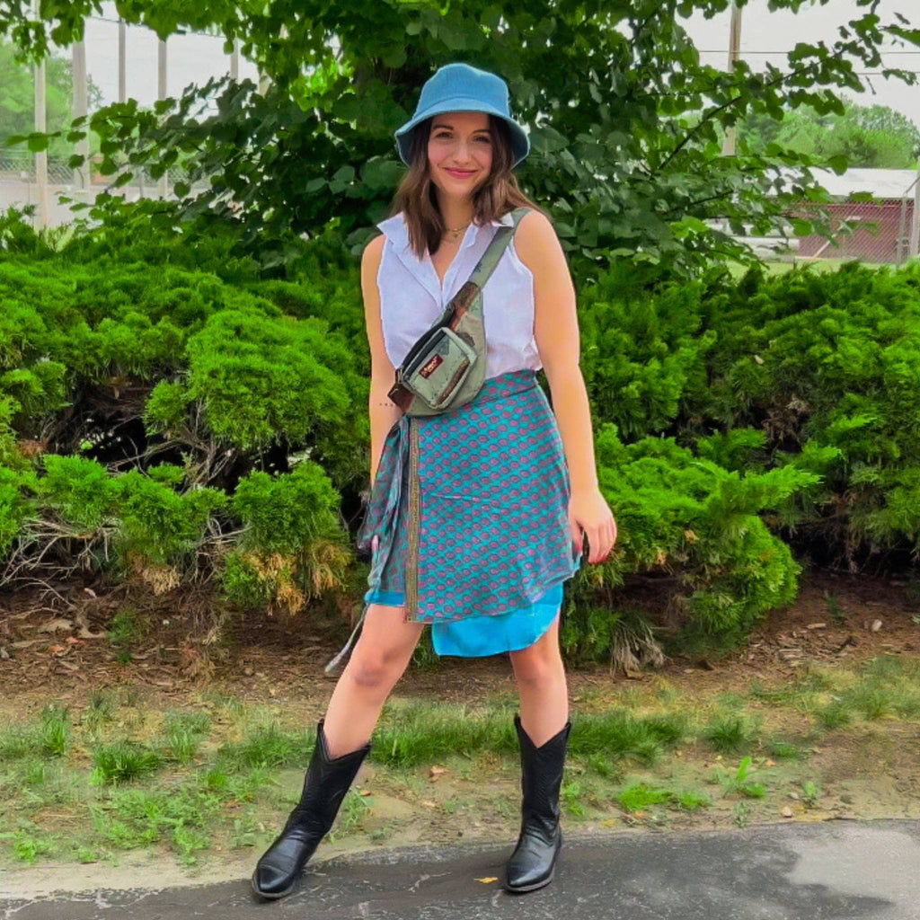 Made With Love: The Original Sari Wrap Skirt - Collective Awakening