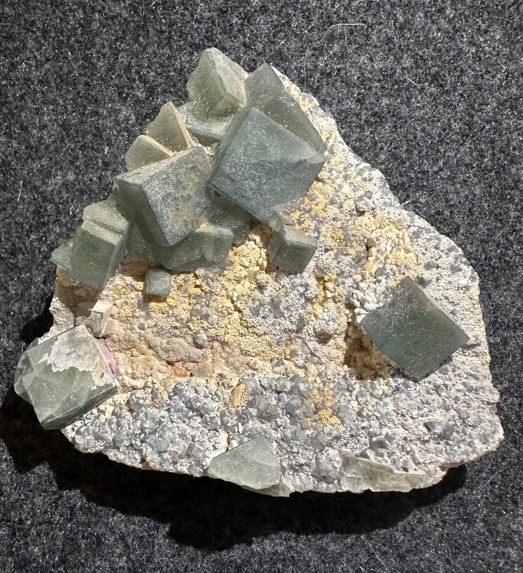 Dark Blue UV - Reactive Fluorite Specimen - Collective Awakening