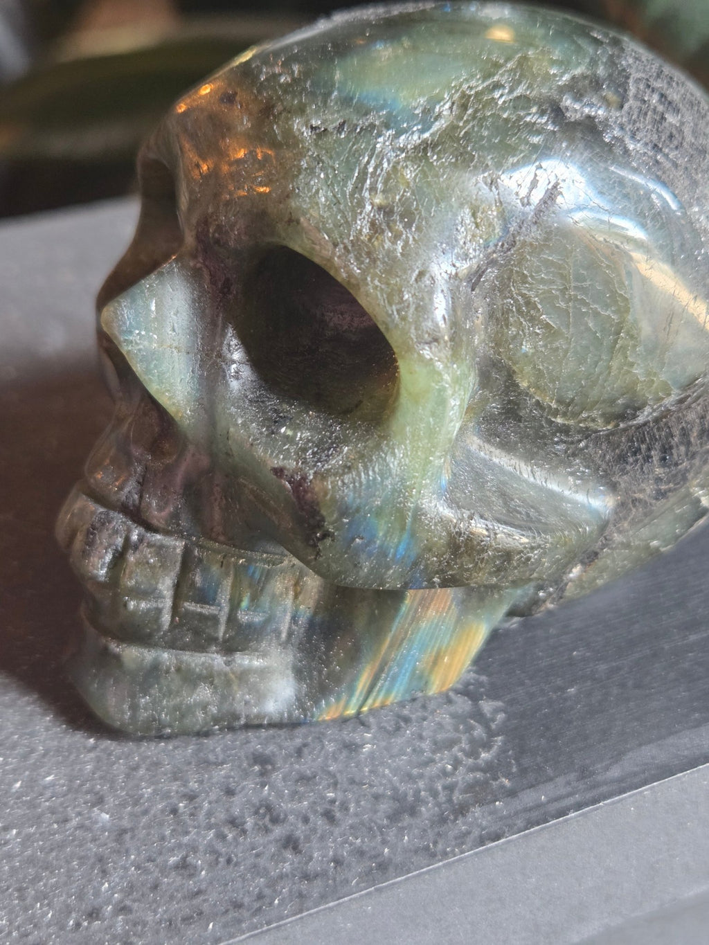 Labradorite Crystal Skull - Collective Awakening