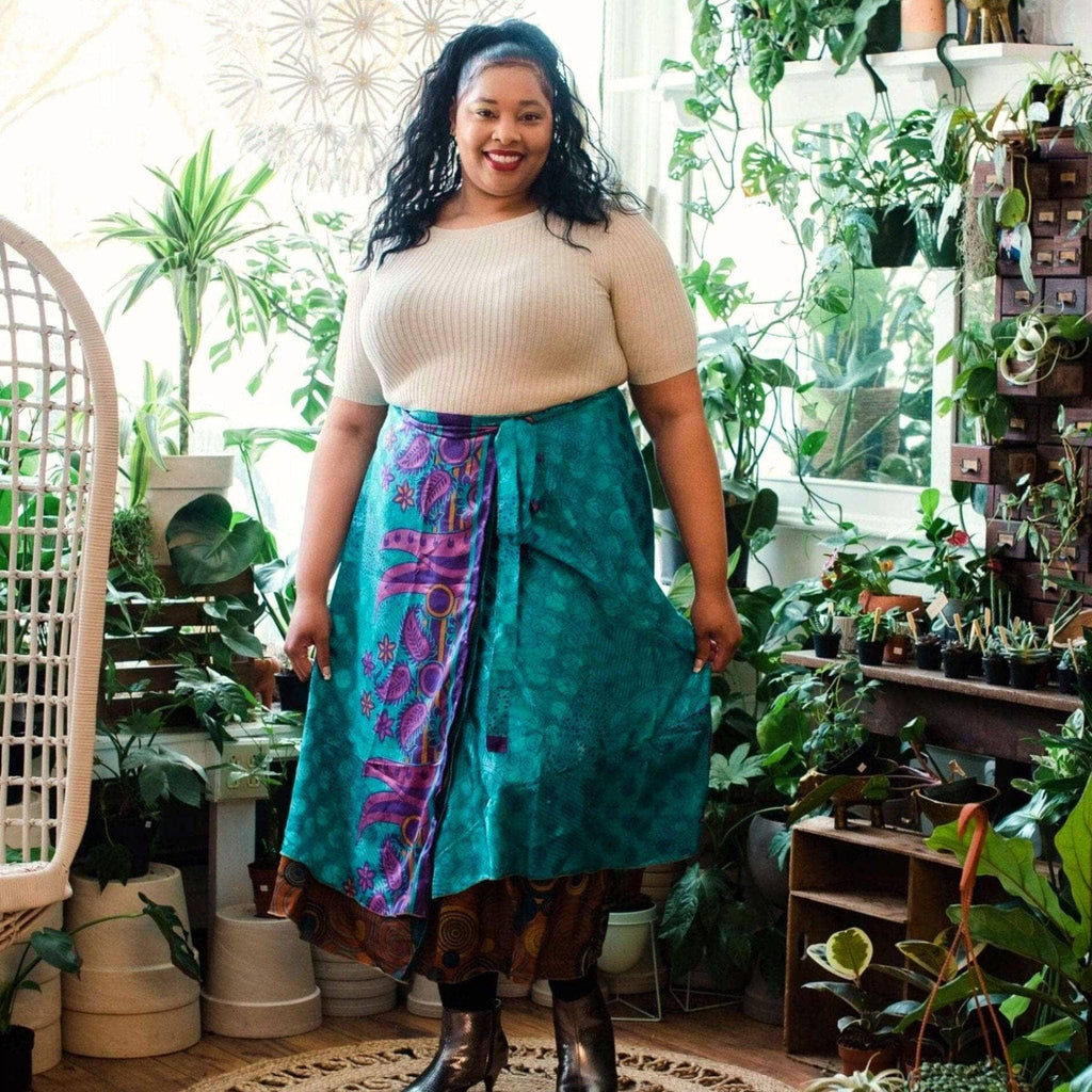 Made With Love: The Original Sari Wrap Skirt - Collective Awakening