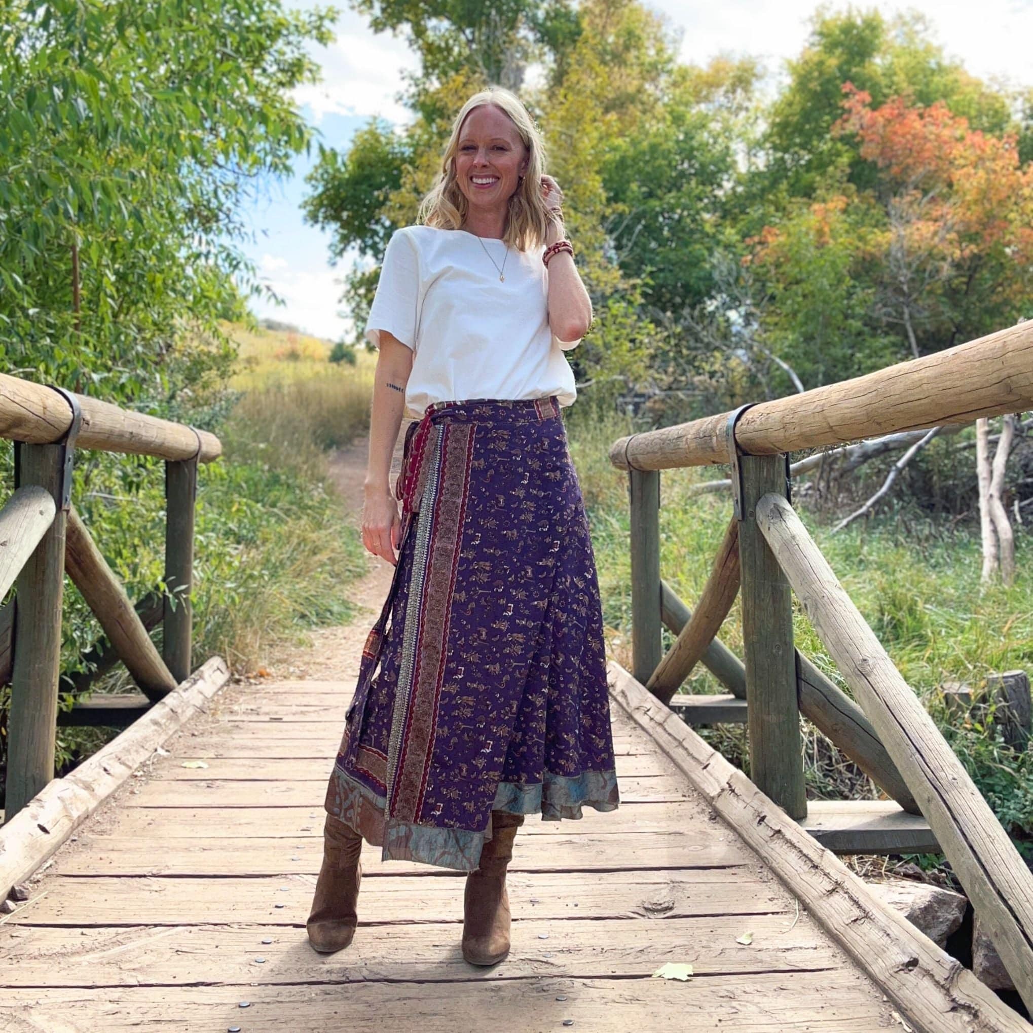 Made With Love: The Original Sari Wrap Skirt - Collective Awakening