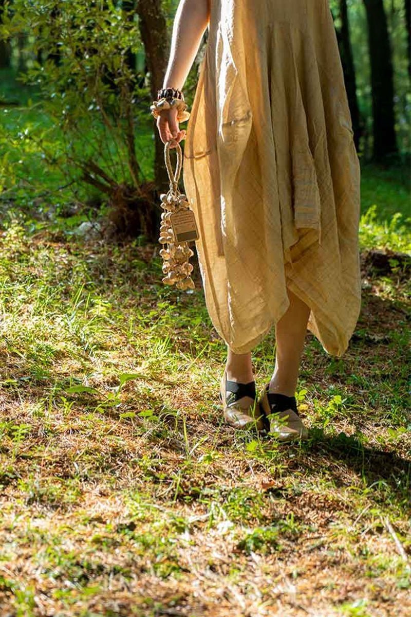 Chacha Oleander Seed Shaker | Hand Bell - Collective Awakening