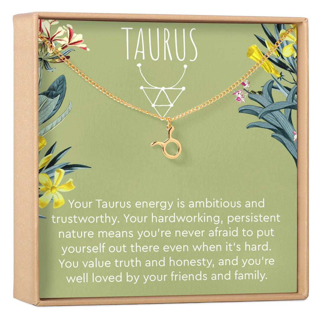 Taurus Zodiac Gift Necklace - Collective Awakening