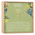 Taurus Zodiac Gift Necklace - Collective Awakening