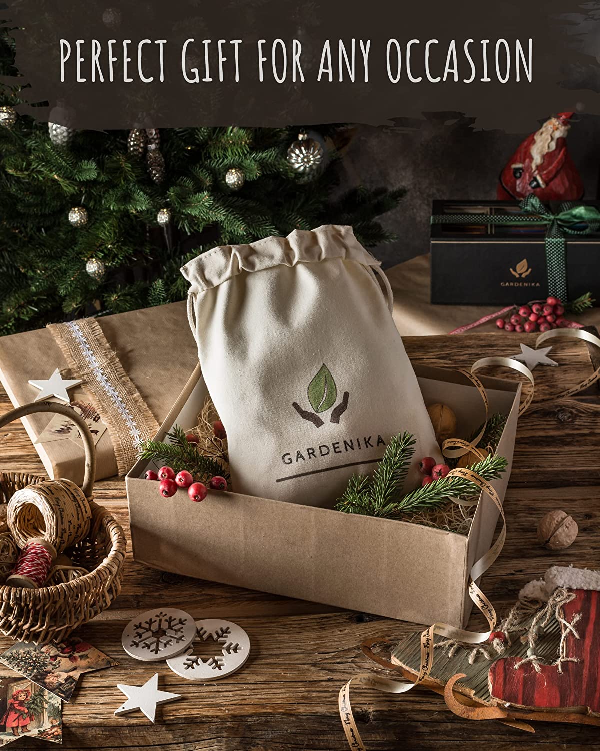 Organic Tea Sampler, 5 Caffeine - Free Wellness Herbal Blends - Collective Awakening