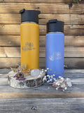 Golden Poppy Insulated Tea Tumbler - Yellow 500mL - Collective Awakening