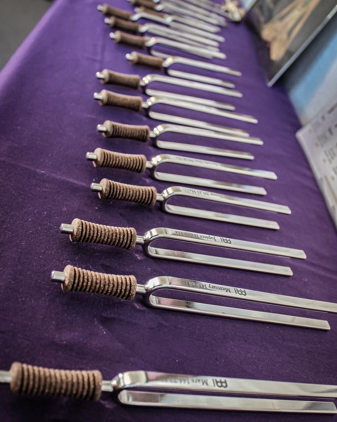 16 Vibrational Harmony Tuning Fork Set with Travel Case - Collective Awakening