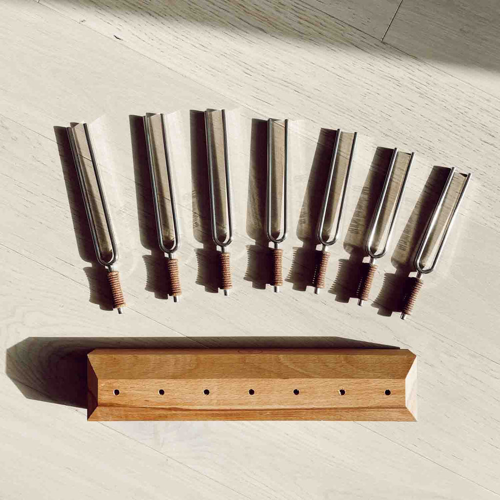 7 Chakra Healing Tuning Fork Set - Collective Awakening