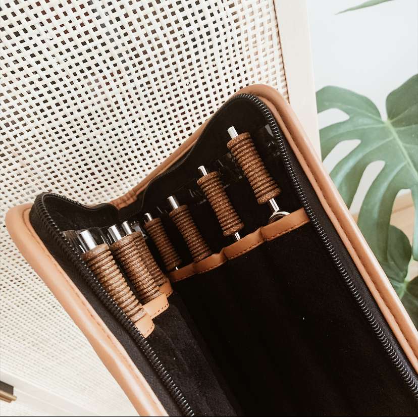 7 Chakra Healing Tuning Fork Set with Travel Case - Collective Awakening