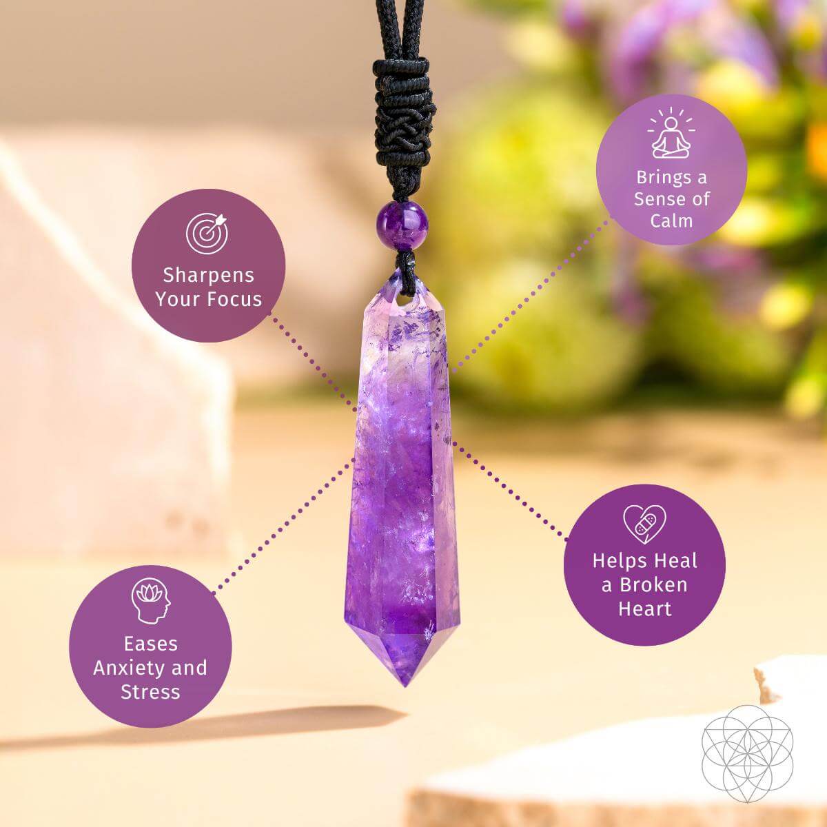 The Amethyst Talisman of Daily Stress Relief - Collective Awakening