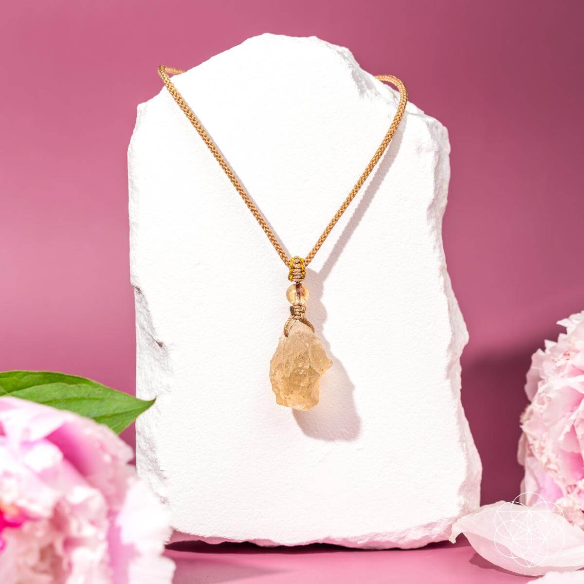 The Destiny Relic – Libyan Desert Glass Pendant - Collective Awakening