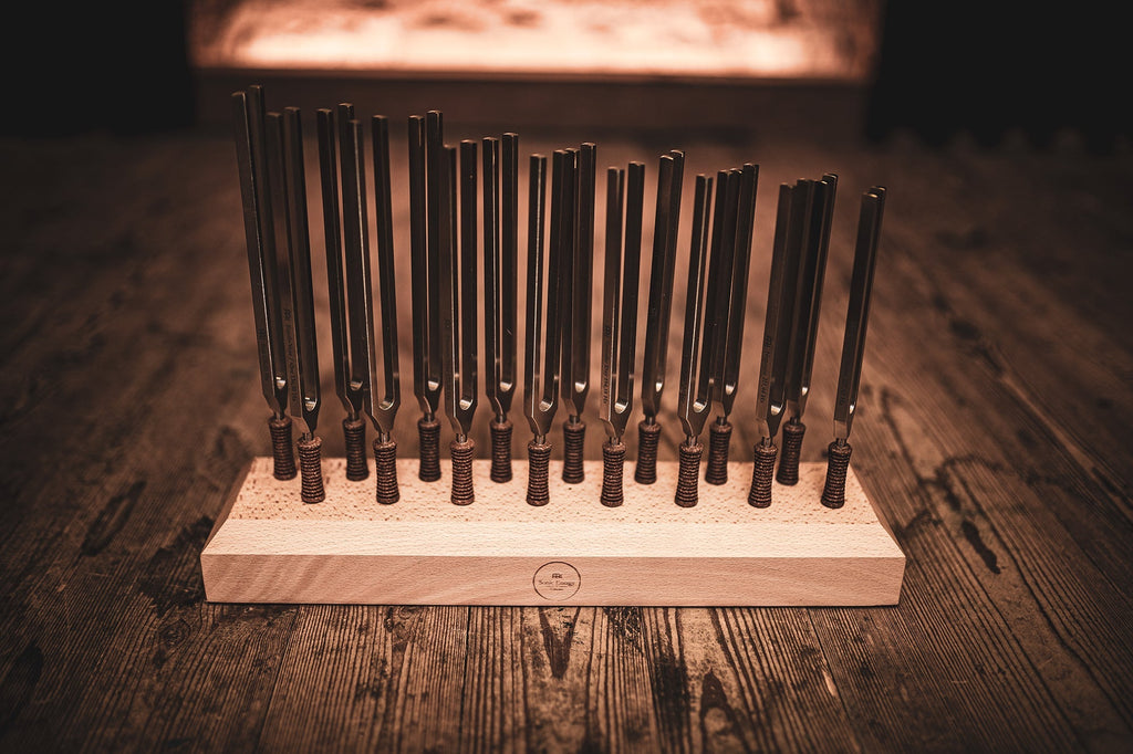 Pro 16 Vibrational Harmony Tuning Fork Set - Weighted - Collective Awakening