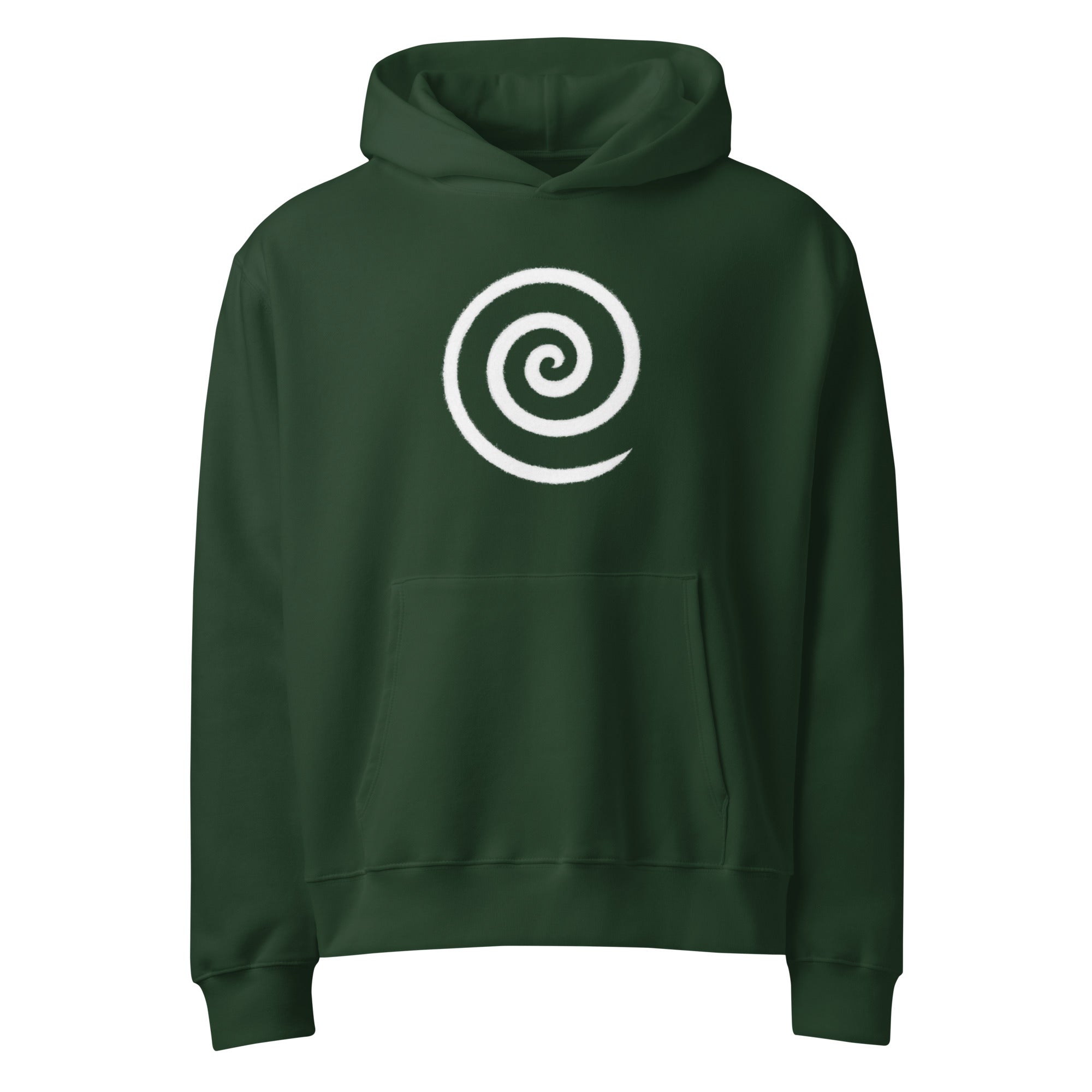 Divine Spiral Oversized Heavyweight Hoodie - Collective Awakening
