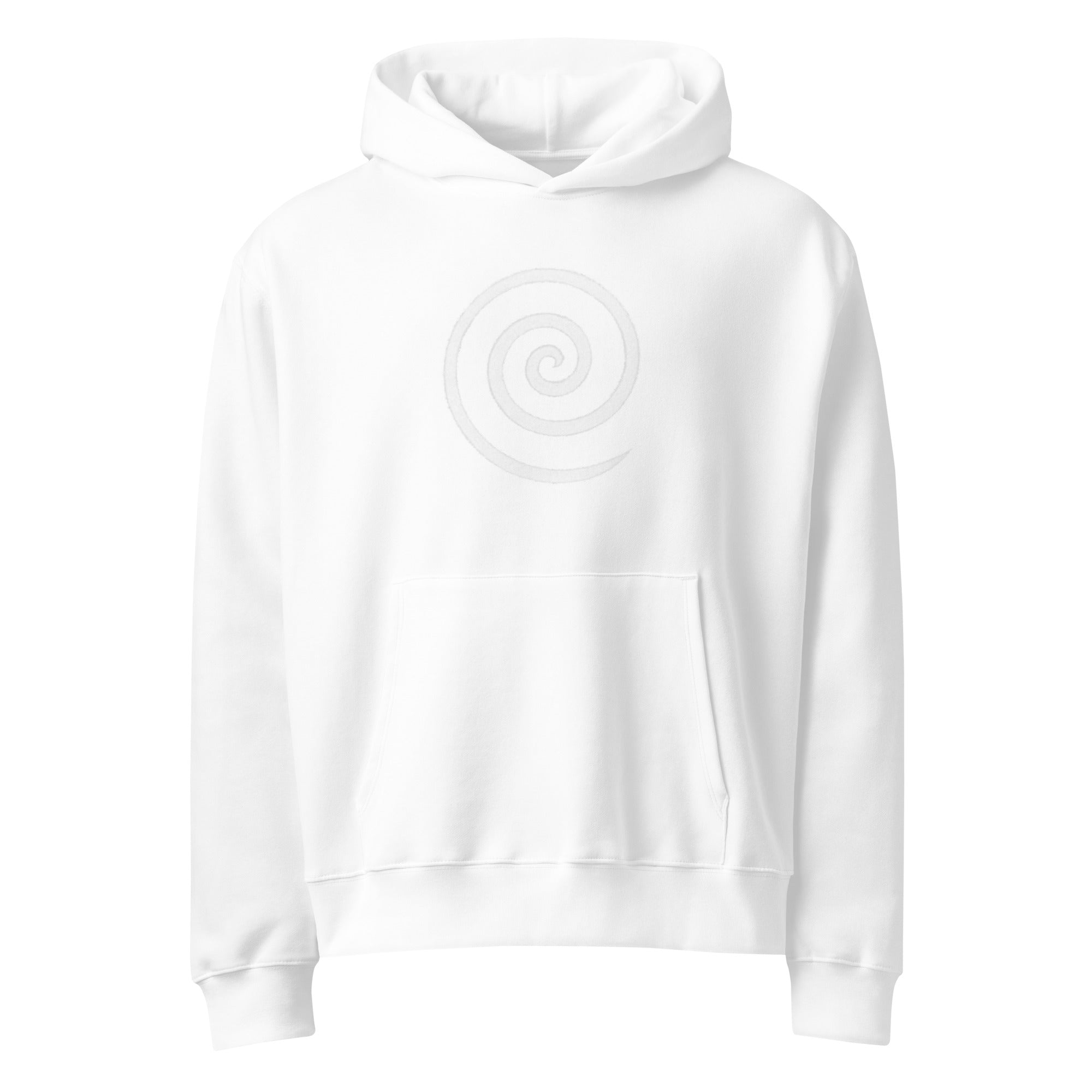 Divine Spiral Oversized Heavyweight Hoodie - Collective Awakening