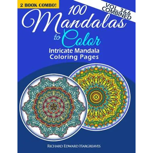 100 Mandalas To Color - 2 Book Combo - Paperback - Collective Awakening