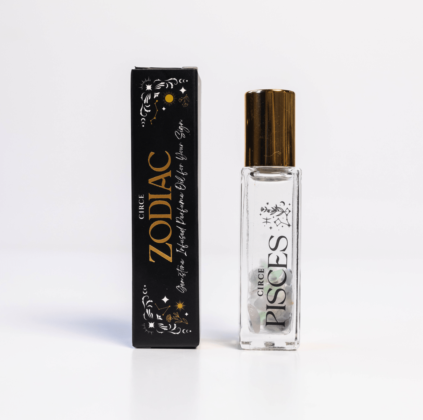 Zodiac Perfume Oil Set – 12 Gemstone‑Infused Zodiac Scents - Collective Awakening