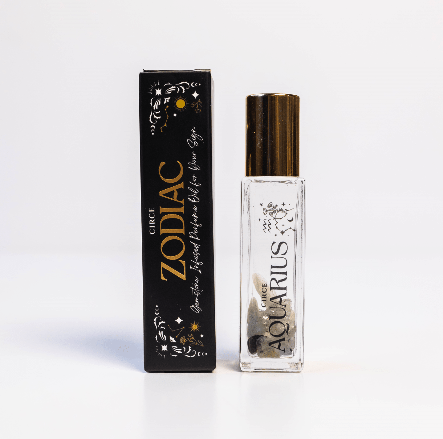 Zodiac Perfume Oil Set – 12 Gemstone‑Infused Zodiac Scents - Collective Awakening