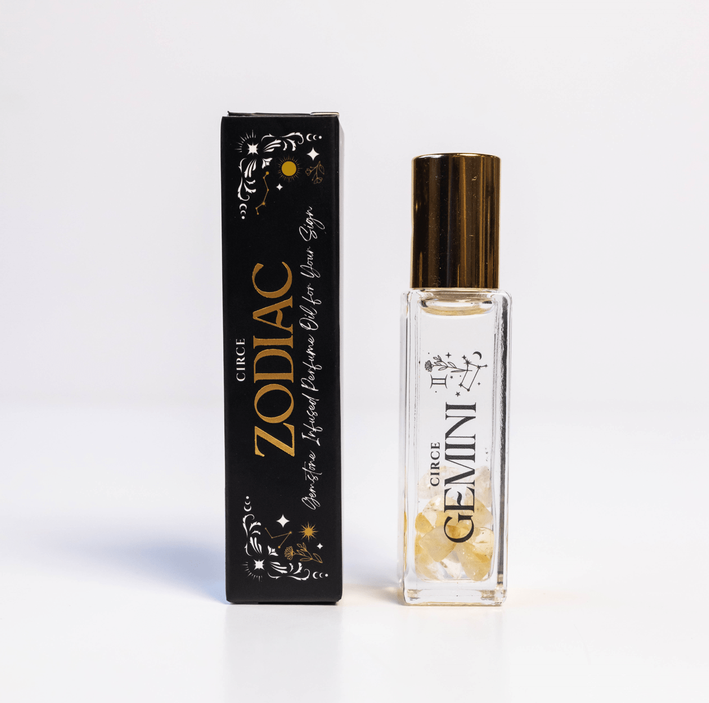 Zodiac Perfume Oil Set – 12 Gemstone‑Infused Zodiac Scents - Collective Awakening